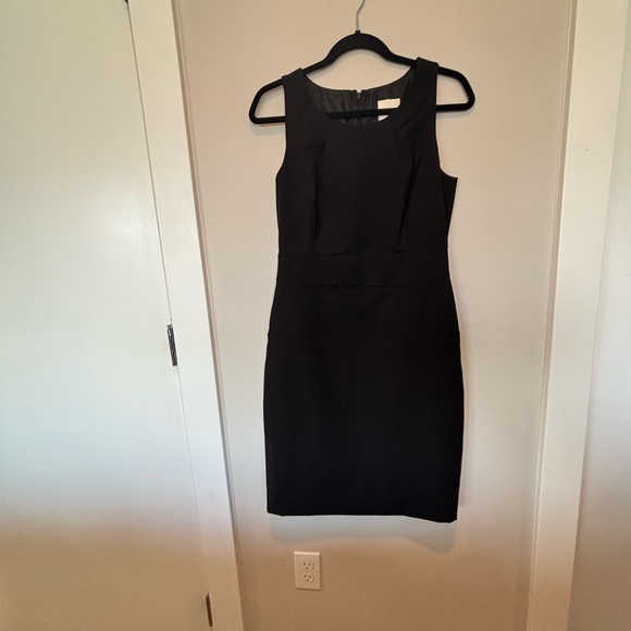 J. Crew Elegant Black Sleeveless Suiting Wool Dress - 6 - Picture 1 of 6